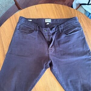 Todd Snyder Maroon Jeans